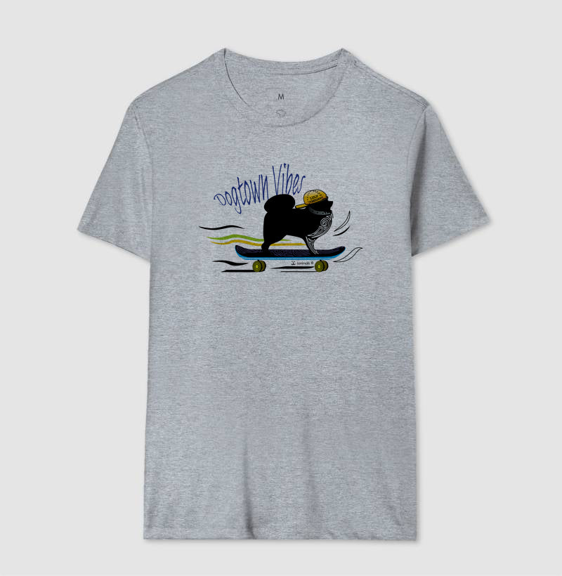 Camiseta Lulu da Pomerânia - Skatista