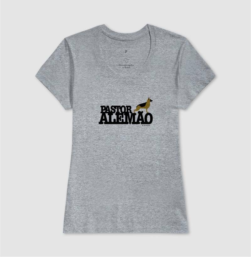 Camiseta Pastor Alemão - Coleção Identidade