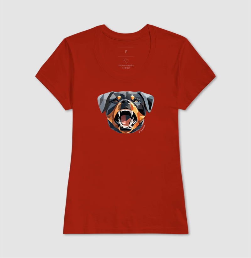 Camiseta Rottweiler Guardião - Geoma