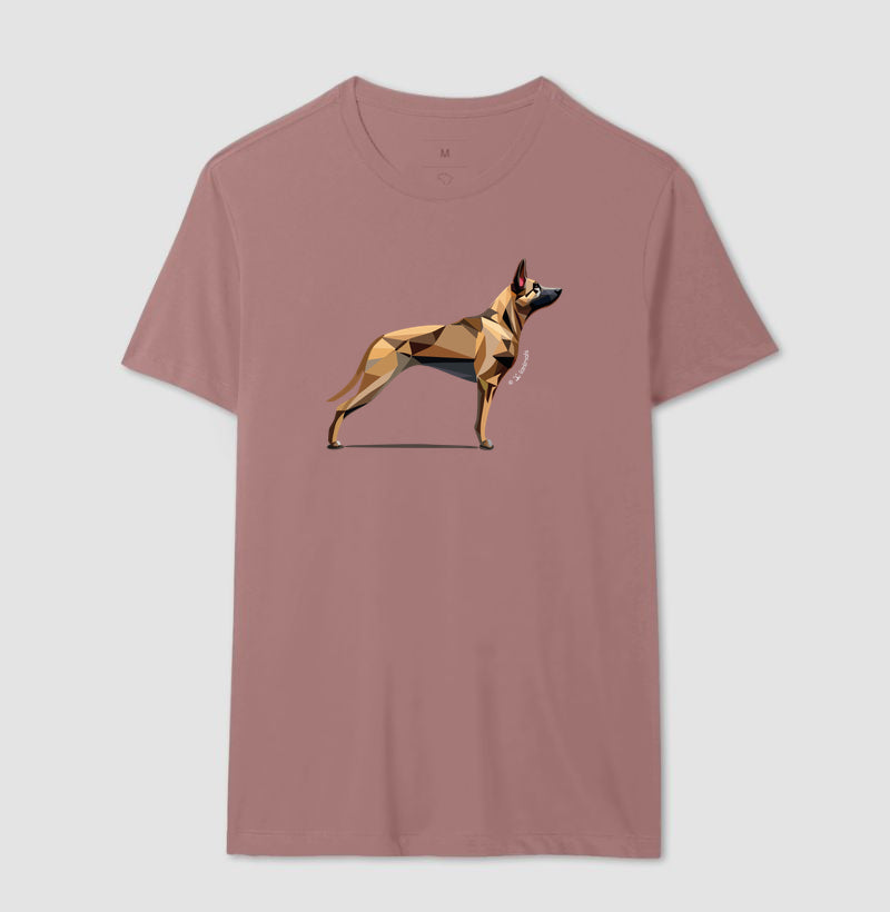 Camiseta Malinois Perfil - Geoma