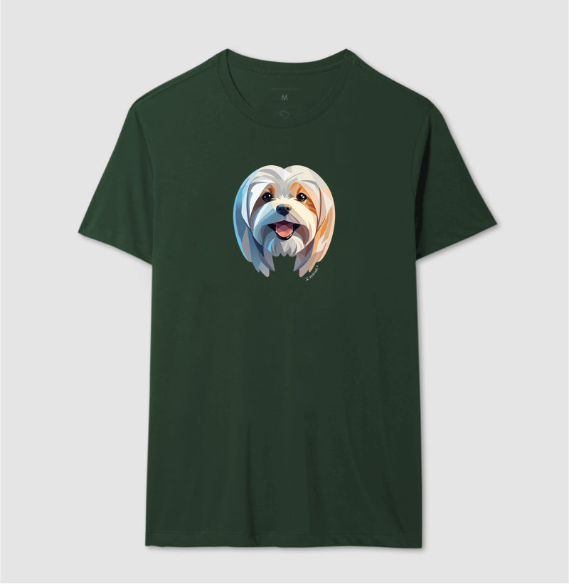 Camiseta Lhasa Apso - Coleções Geoma