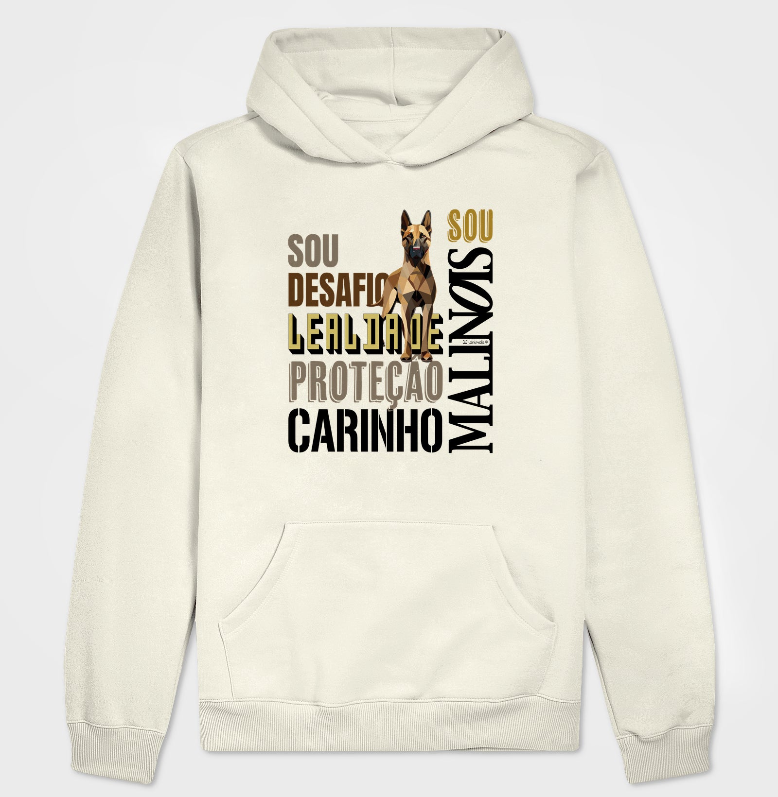 Moletom com Capuz Malinois SOU - Essência