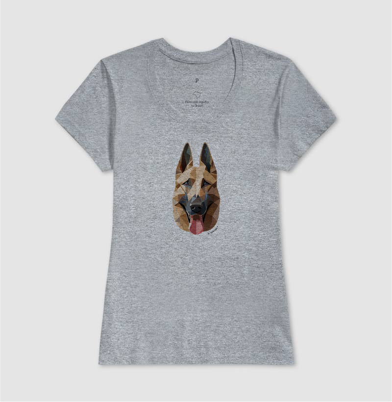 Camiseta Malinois - Coleção Geoma