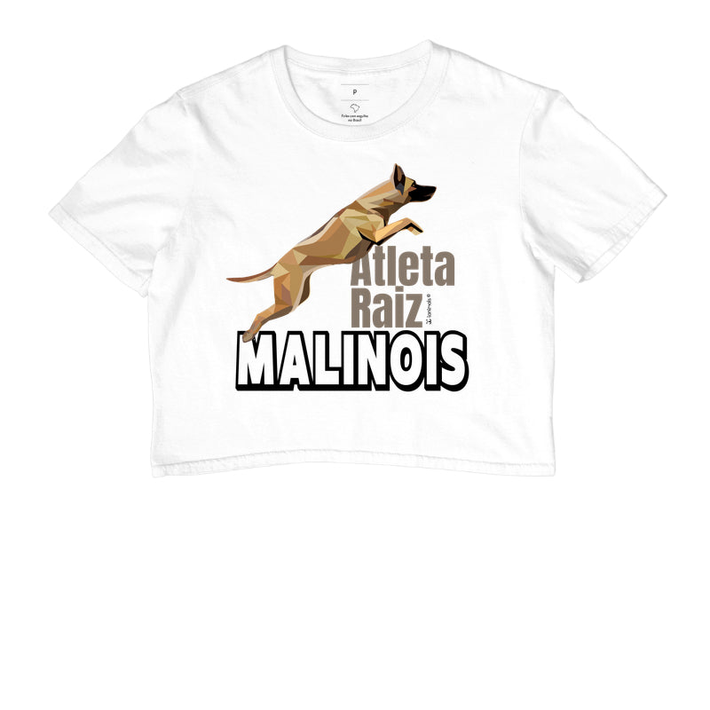 Camiseta Cropped Malinois Atleta Raiz - Essência