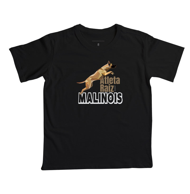 Camiseta Infantil Malinois Atleta Raiz - Essência