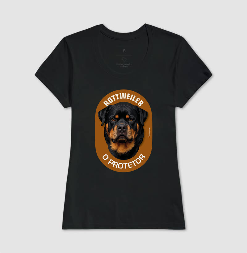 Camiseta Rottweiler o Protetor - Essência