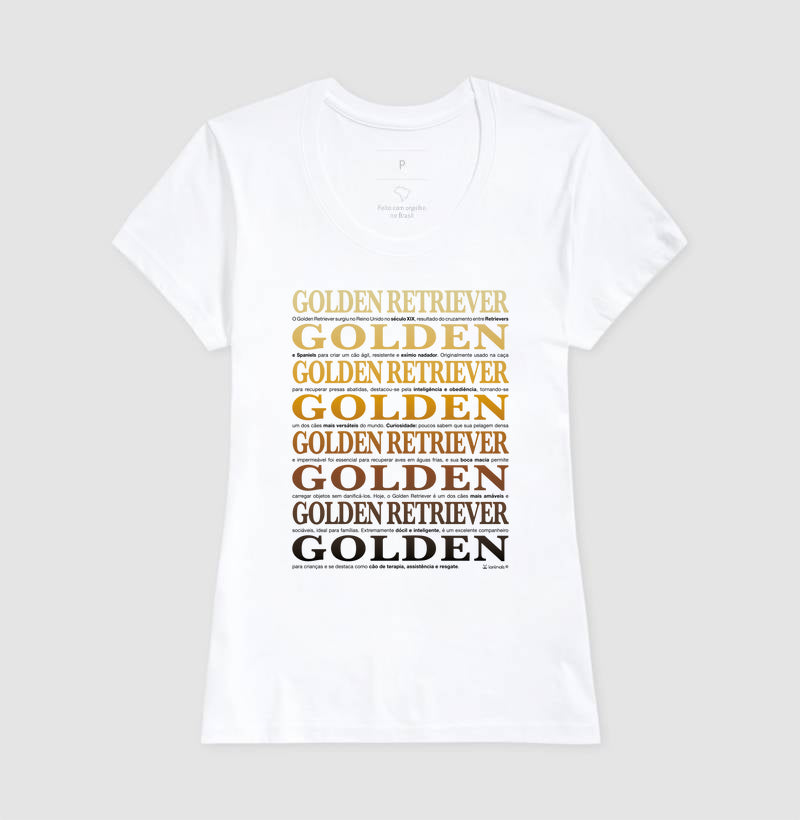 Camiseta Golden Retriever - Origem