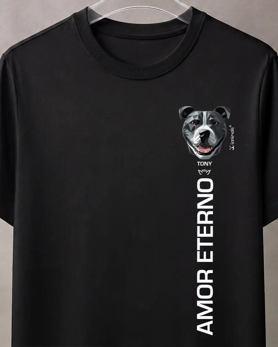 Camiseta Geoma de 1 a 9 Cães  - Personalizada