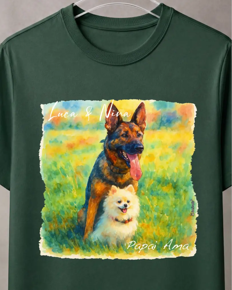 Camiseta Aquarela - Personalizada