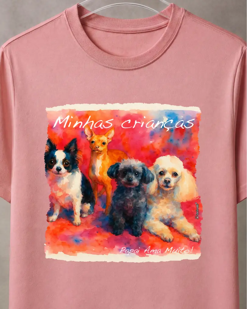 Camiseta Aquarela - Personalizada