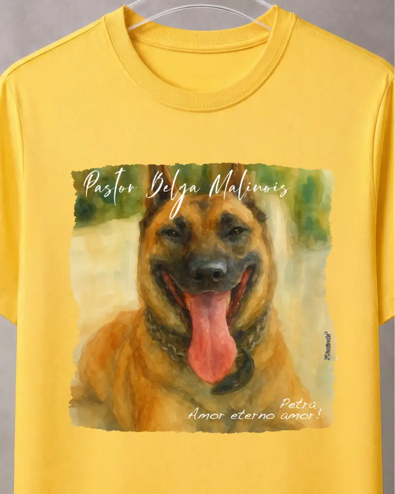 Camiseta Aquarela - Personalizada