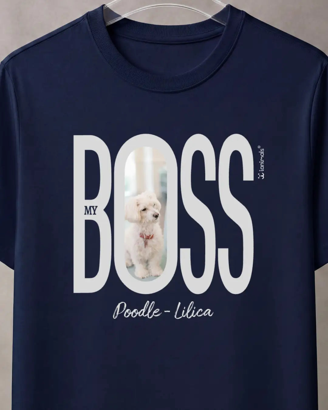 Camiseta My Pet My Boss - Personalizada iAnimals