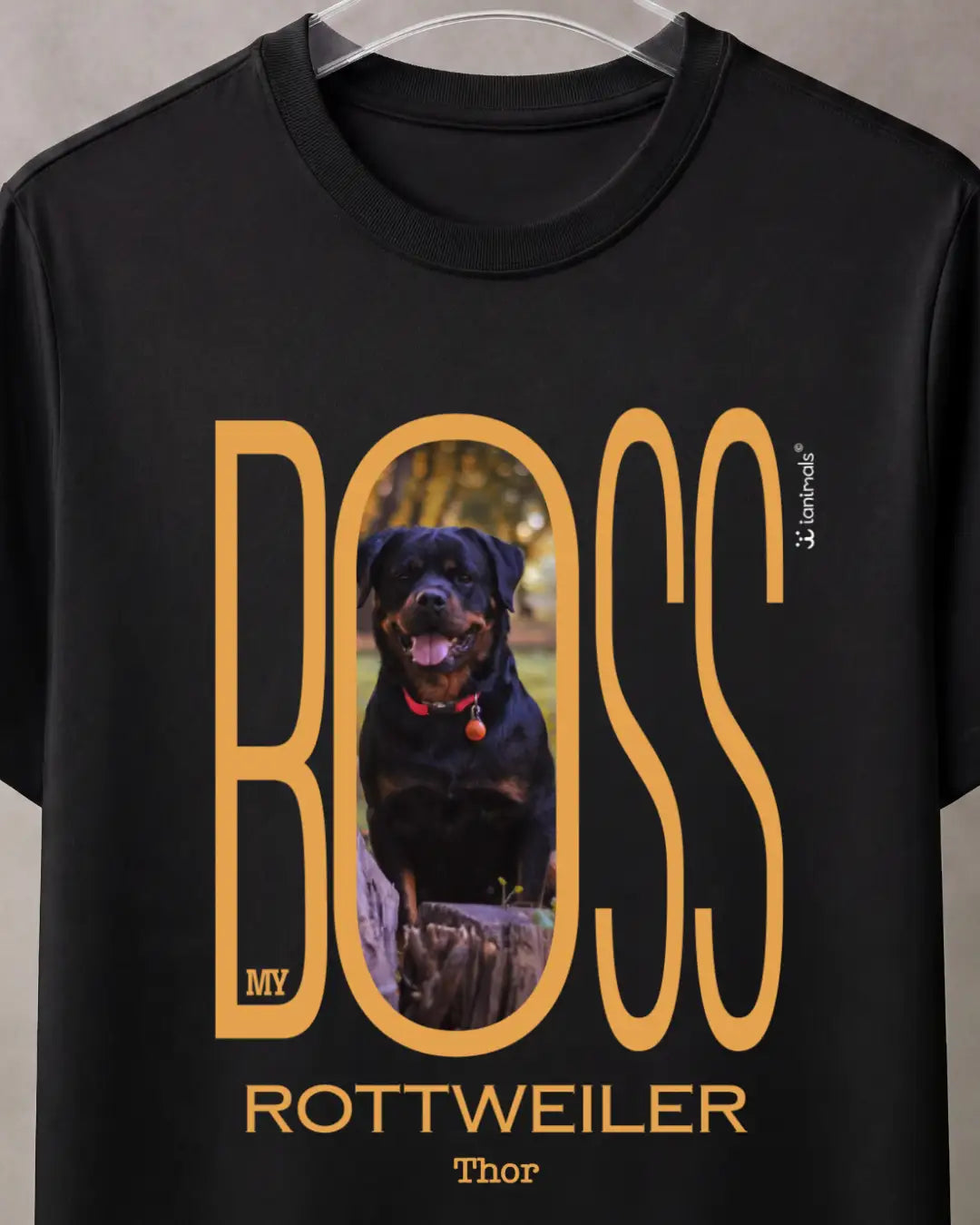 Camiseta My Pet My Boss - Personalizada iAnimals