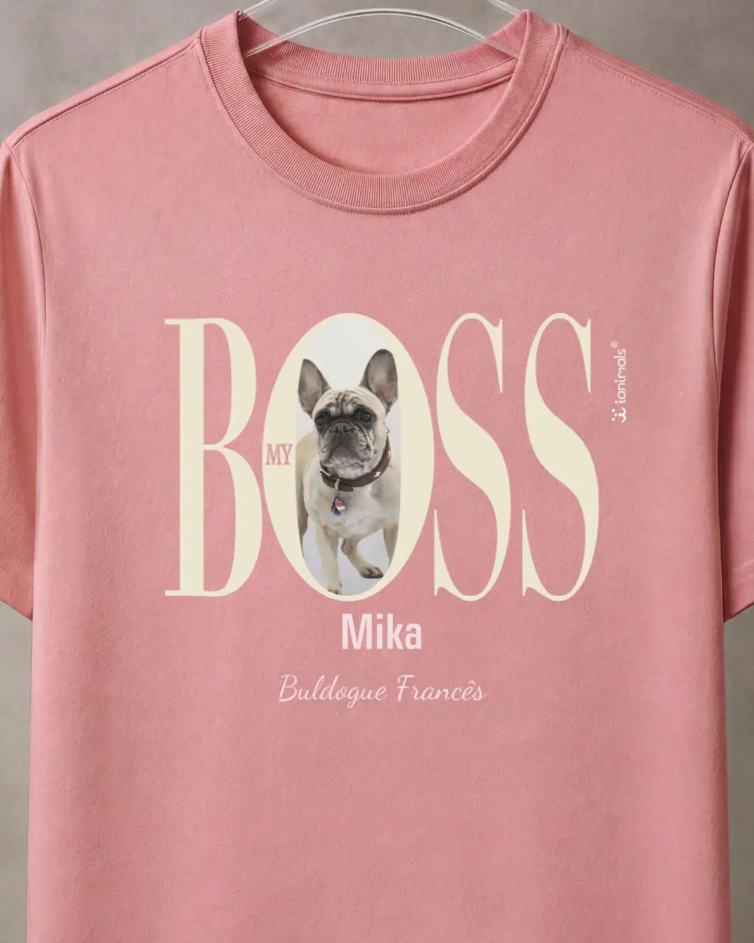 Camiseta My Pet My Boss - Personalizada iAnimals