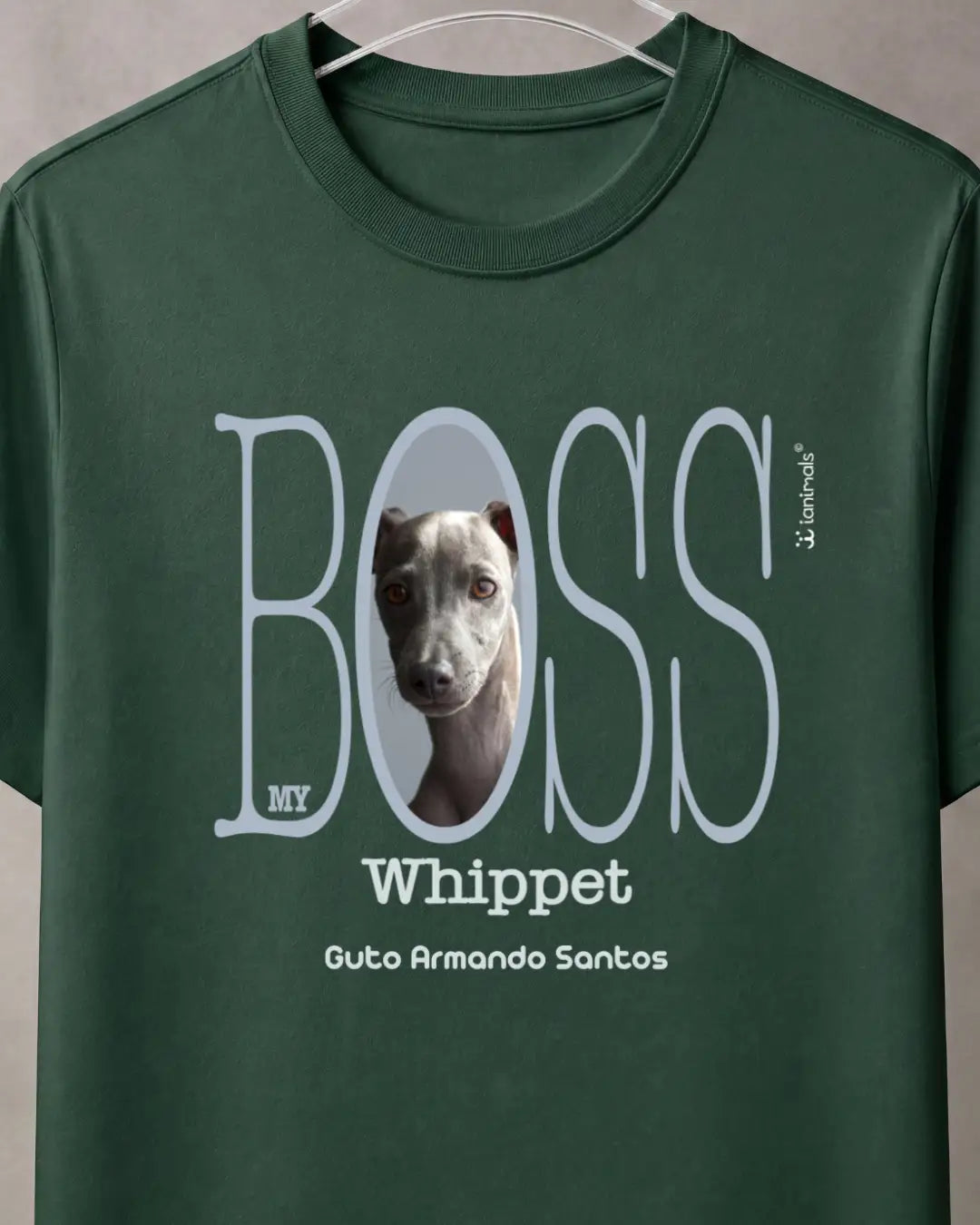 Camiseta My Pet My Boss - Personalizada iAnimals