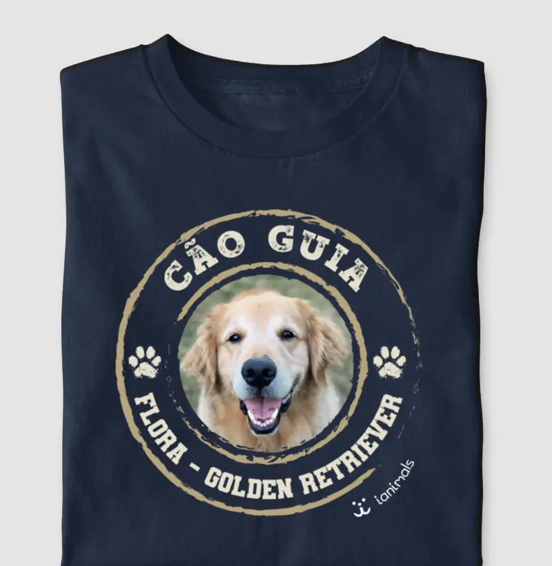 Camiseta Cão de Serviço - Personalizada