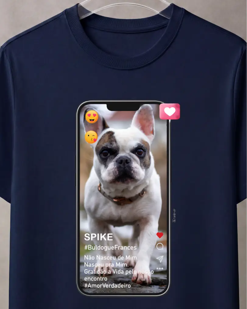 Camiseta Foto Celular - Personalizada