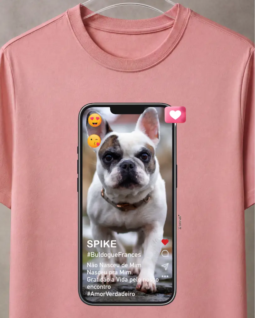 Camiseta Foto Celular - Personalizada