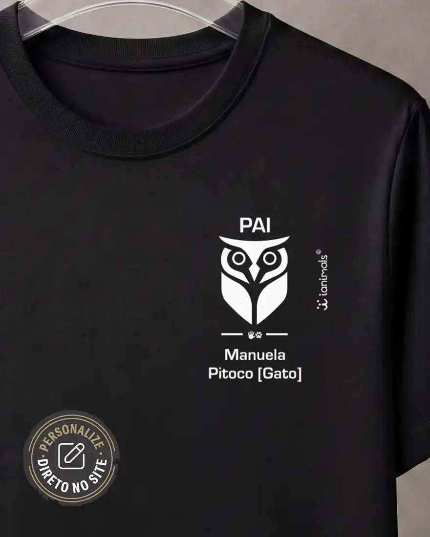 Camiseta Família Coruja - Personalizada