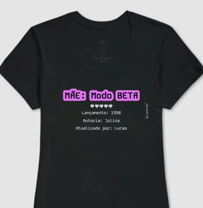 Camiseta Família Modo Beta - Personalizada - iAnimals
