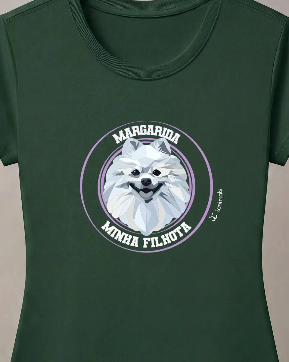 Camiseta Cachorro Raças PERSONALIZADA - Geoma