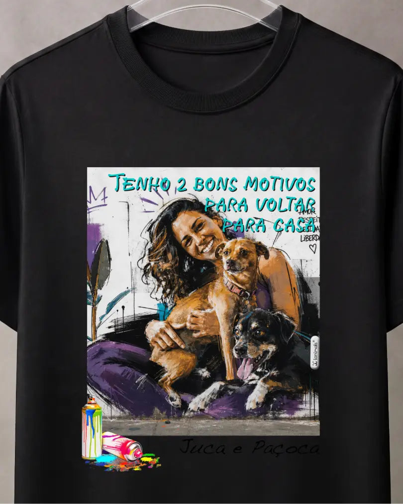 Camiseta Grafite Urbano - Personalizada