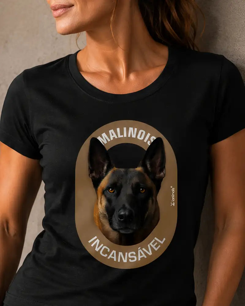 Camiseta Malinois Incansável - Essência