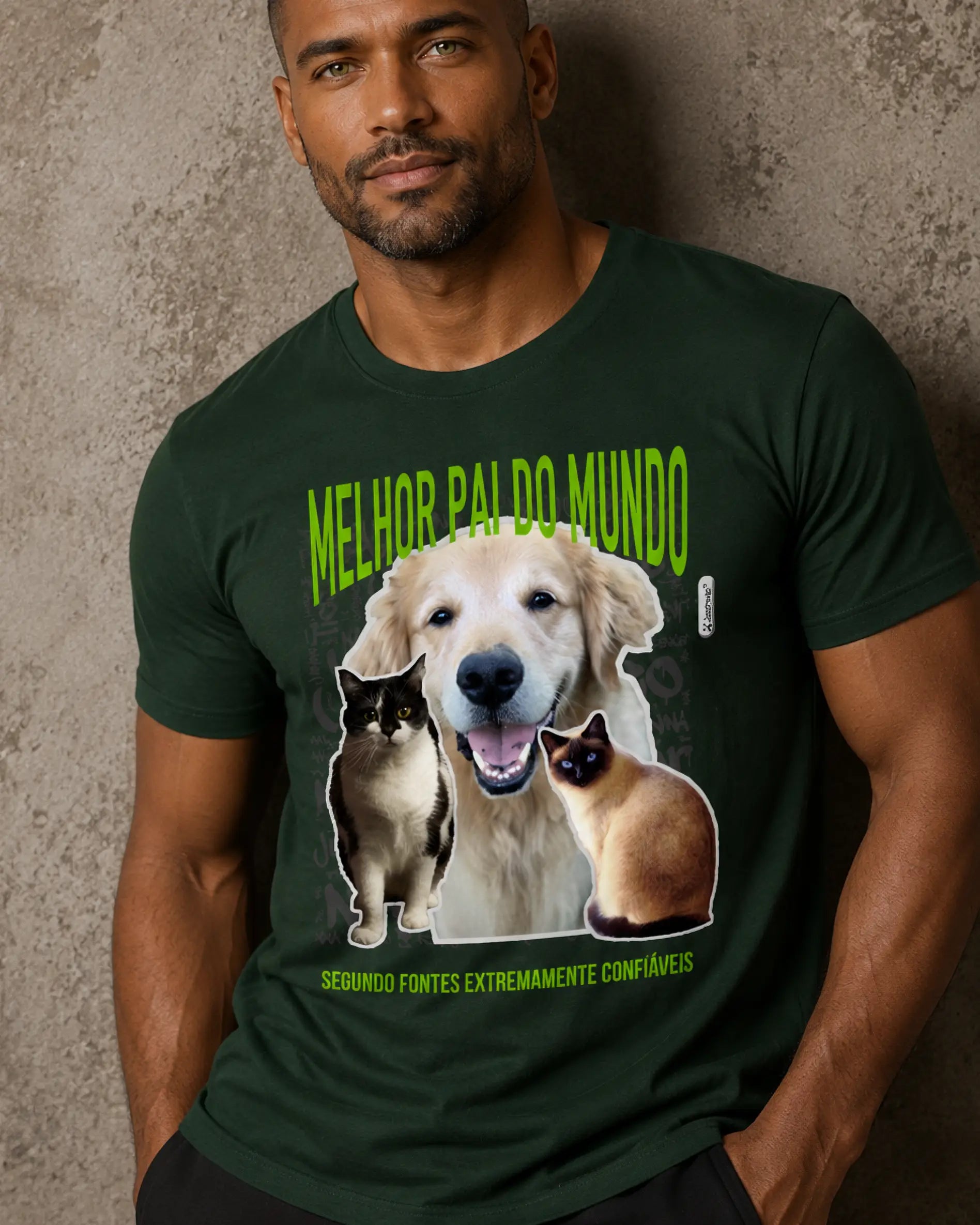Camiseta Collage - 1 até 9 fotos - Personalizada