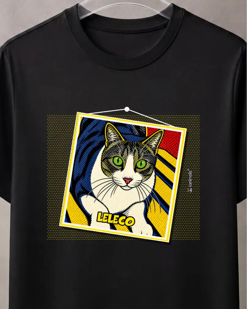 Camiseta Pop Art - Personalizada