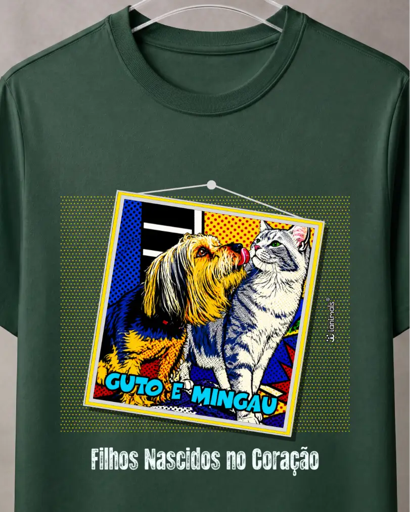 Camiseta Pop Art - Personalizada