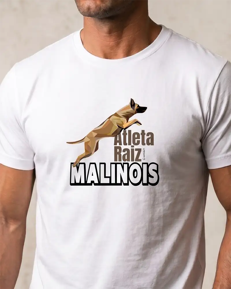 Camiseta Malinois Atleta Raiz - Essência