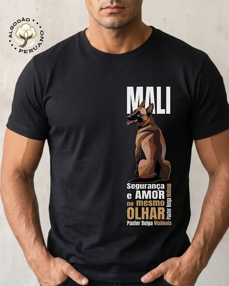 Camiseta INCA SOFT Malinois - Olhar - Essência