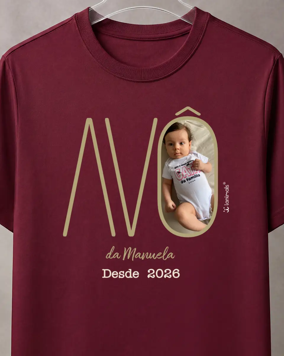 Camiseta INCA SOFT Avós e Bisavós - Personalizada