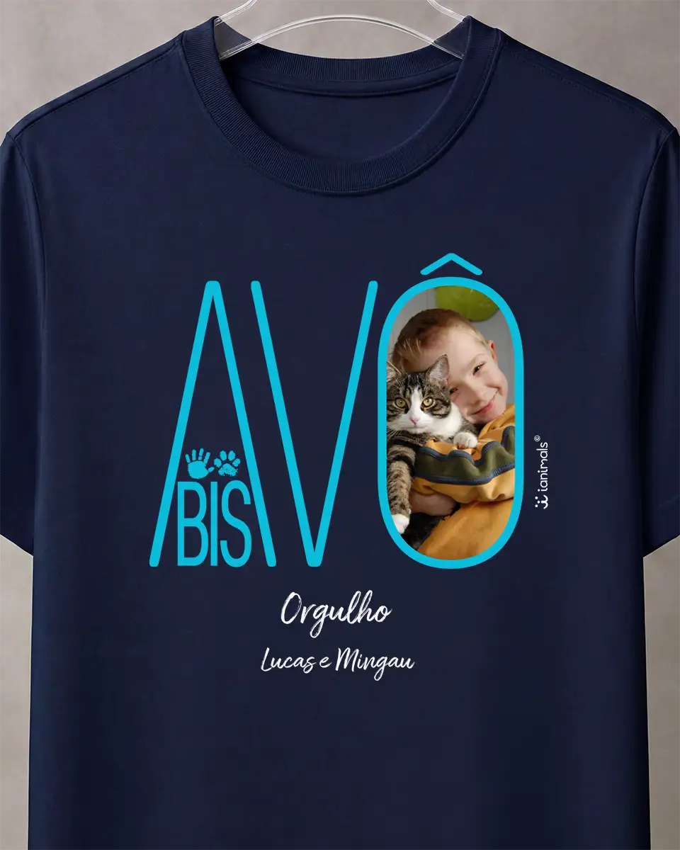 Camiseta INCA SOFT Avós e Bisavós - Personalizada