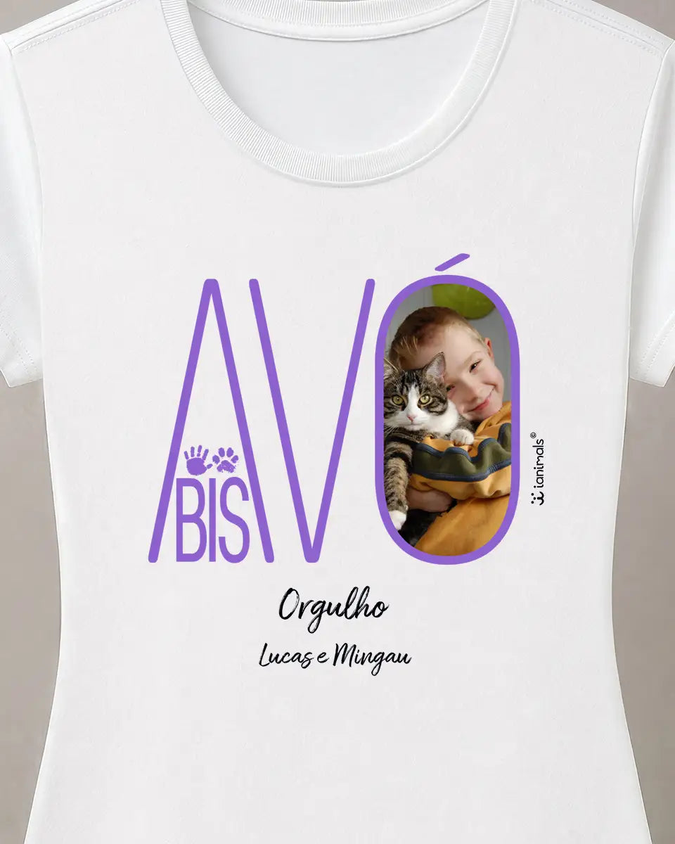 Camiseta INCA SOFT Avós e Bisavós - Personalizada