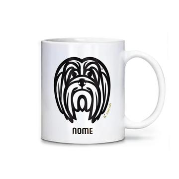 Caneca Lhasa Apso Personalizada Tribal - iAnimals