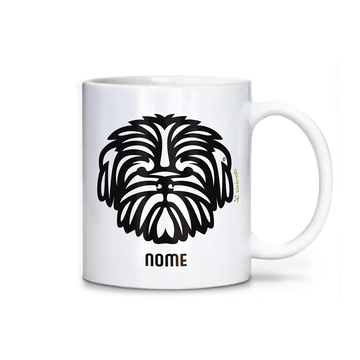 Caneca Shih Tzu Personalizada Tribal - iAnimals