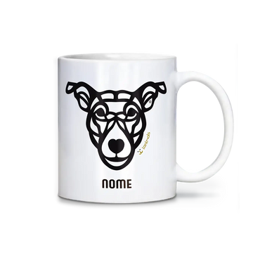 Caneca Vira-Lata Personalizada Tribal - iAnimals