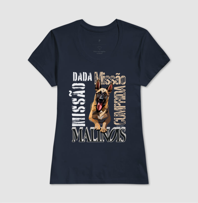 Camiseta Malinois Missão Comprida - Essência
