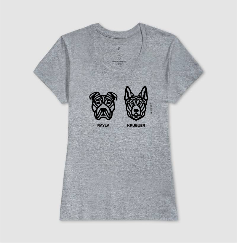 Camiseta Tribal Silvana Farias - Personalizada