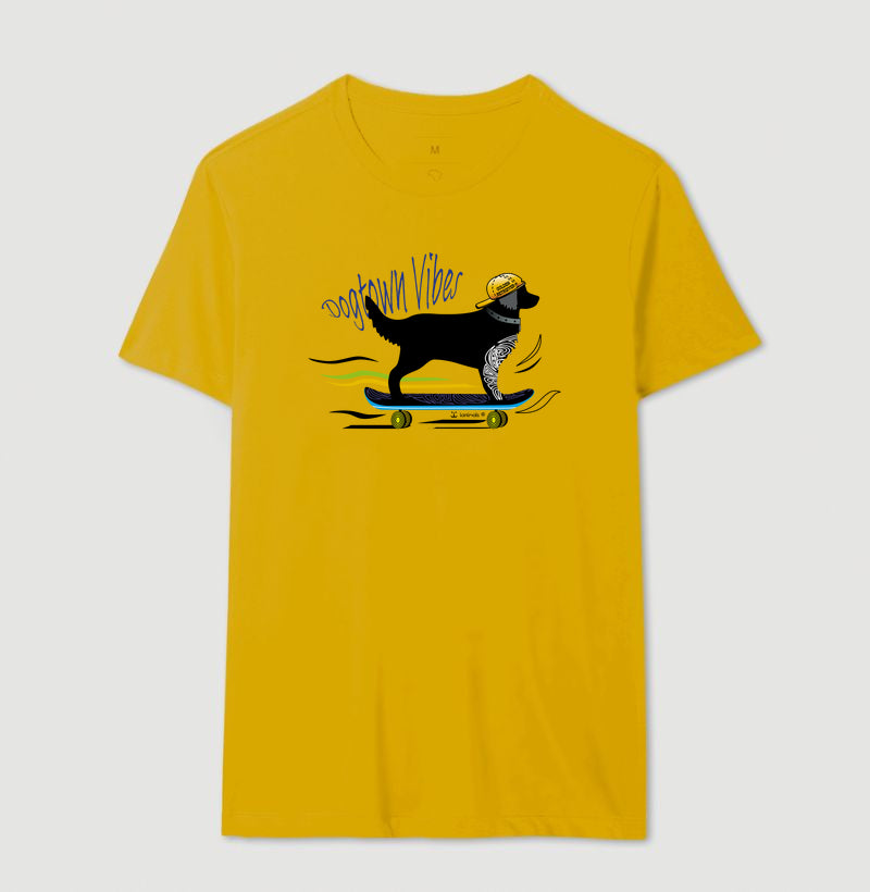 Camiseta Golden Retriever - Skatista