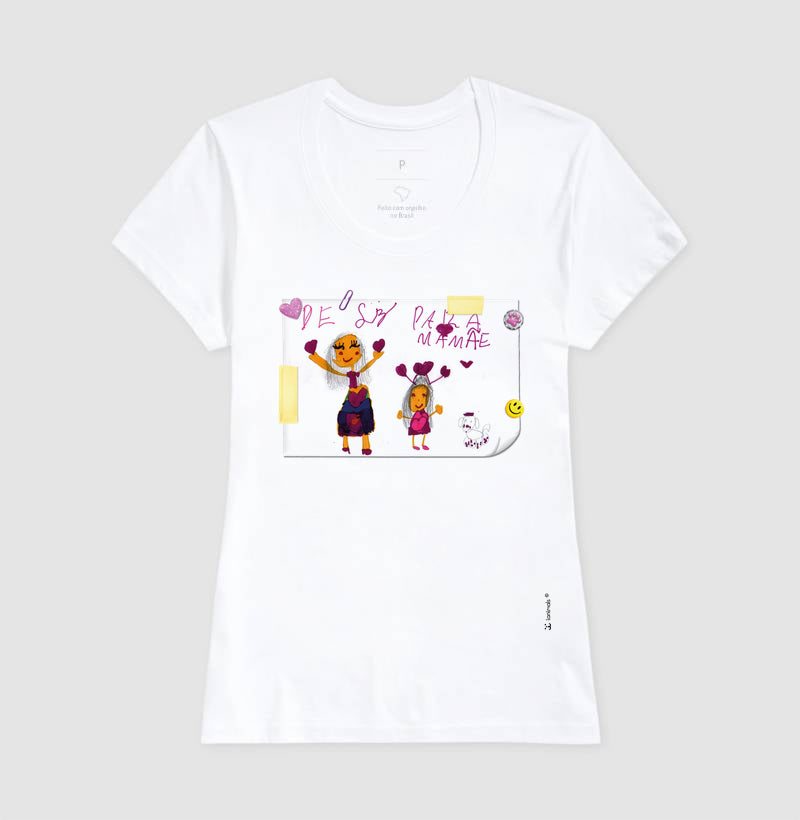 Camiseta Desenho infantil Liz e Dani - Personalizada