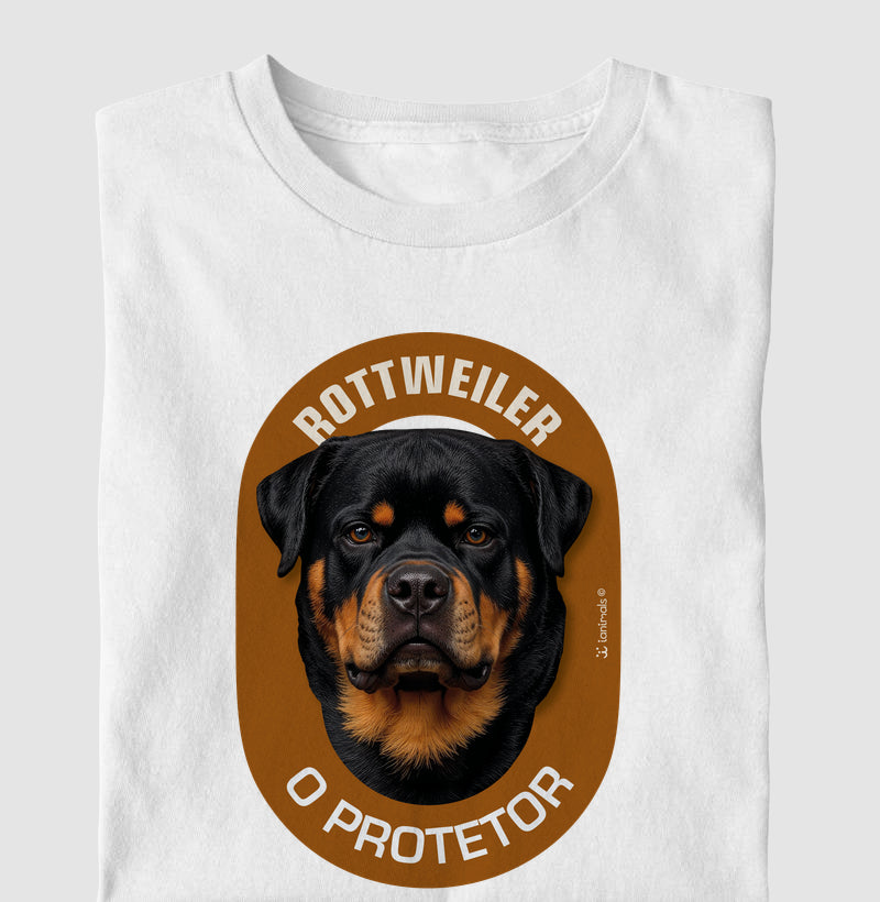 Camiseta Rottweiler o Protetor - Essência