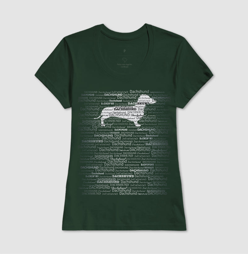 Camiseta Dachshund - Tessitura