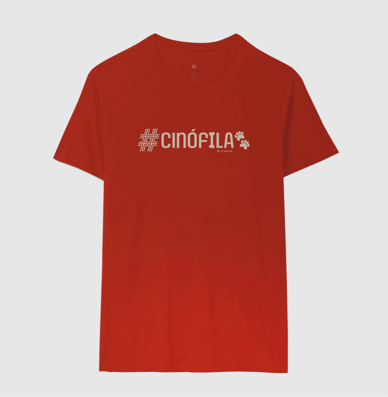 Camiseta #Cinófila - Coleção AFETO