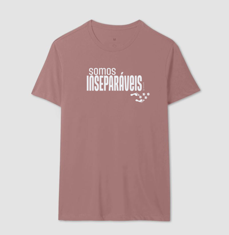 Camiseta Somos Inseparáveis - Afeto