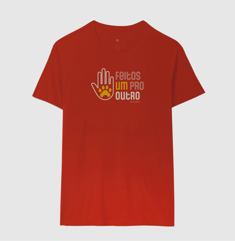 Camiseta Pets, Feitos um Pro Outro - Coleção AFETO