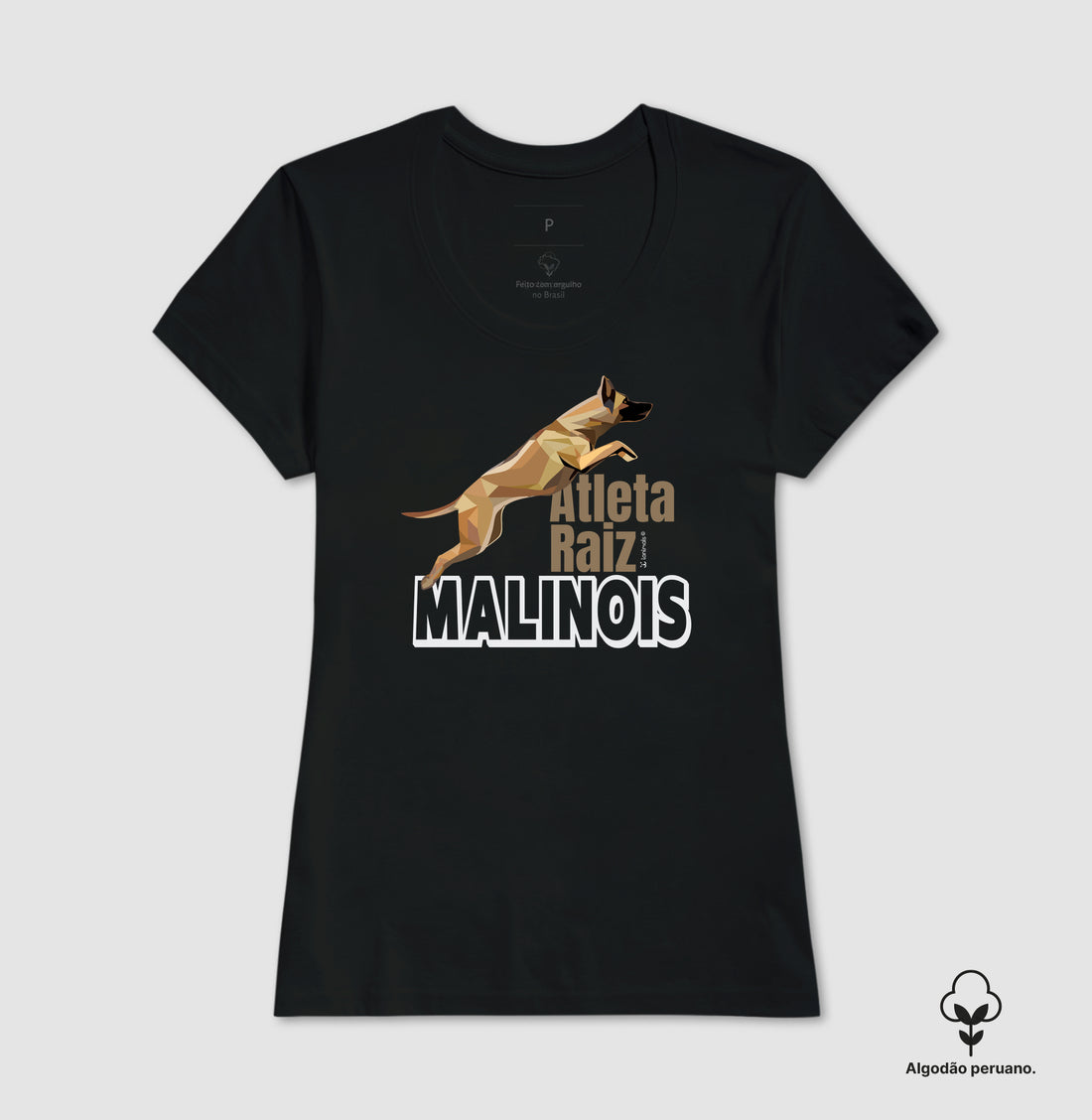 Camiseta Malinois “INCA SOFT” Atleta Raiz - Essência