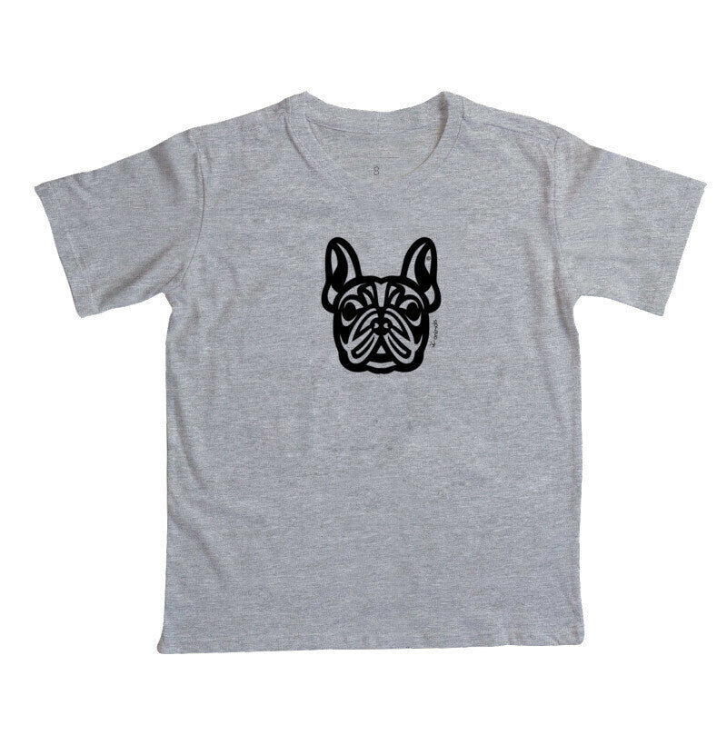 Camiseta Infantil Buldogue Francês - Tribal