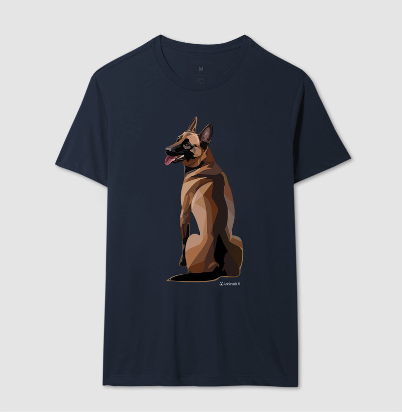 Camiseta Malinois Olhar - Geoma
